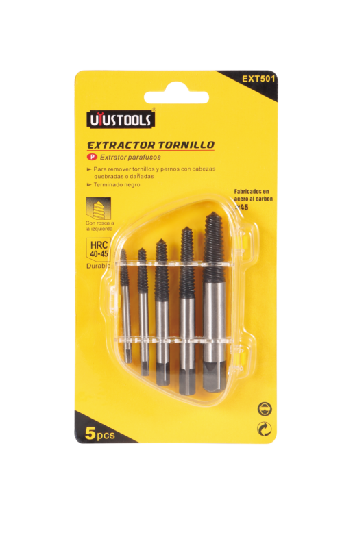 5 PIECE SCREW EXTRACTOR SET aaltools